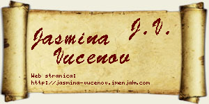 Jasmina Vučenov vizit kartica